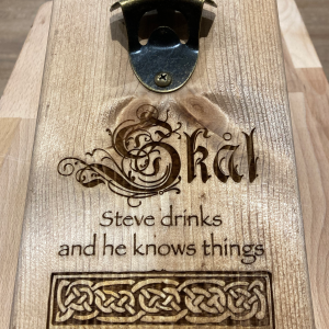 Personalised Skal Bottle Opener