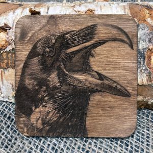 Viking Raven Coaster